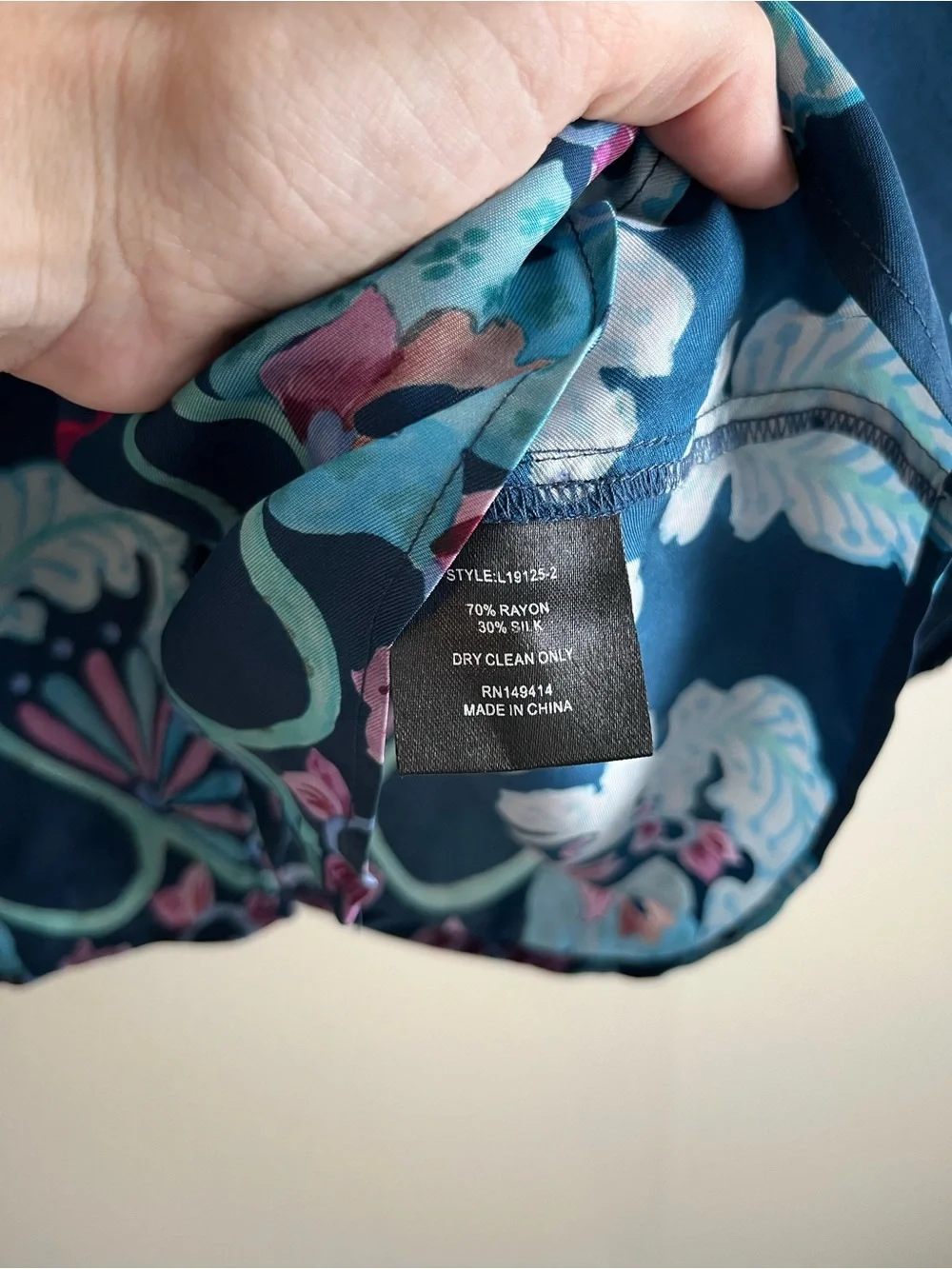 Johnny Was Harlan Blouse in Leilana Print Sz Medium